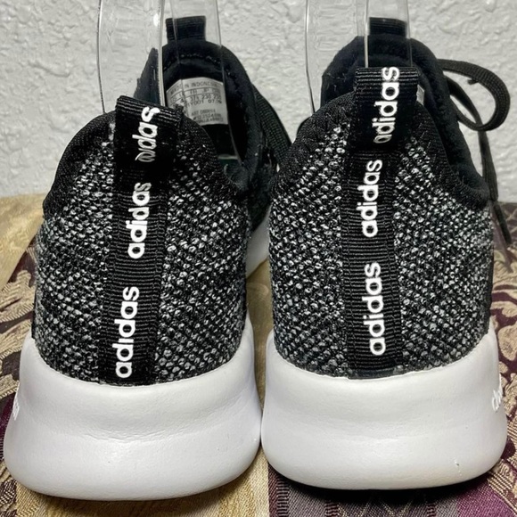 Adidas Women’s Cloudfoam Pure DB0694 Black Running Shoes Size 6 - Picture 5 of 10